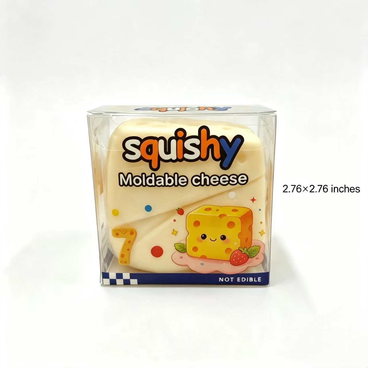 vaseline cheese squishy7cm yellow