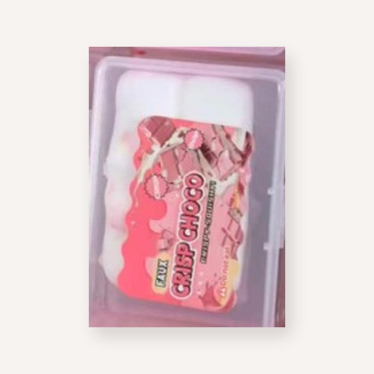 White Chocolate Crisps Squishy